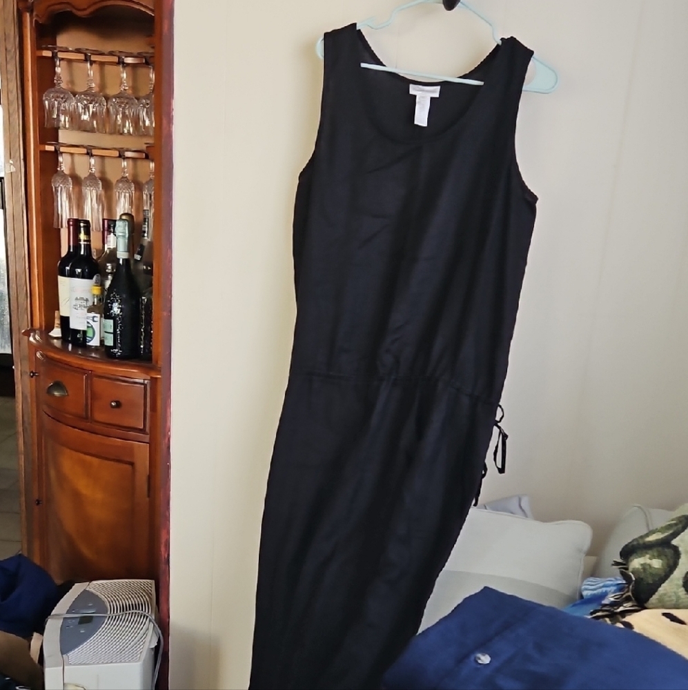 Jones New York Linen Maxi Dress